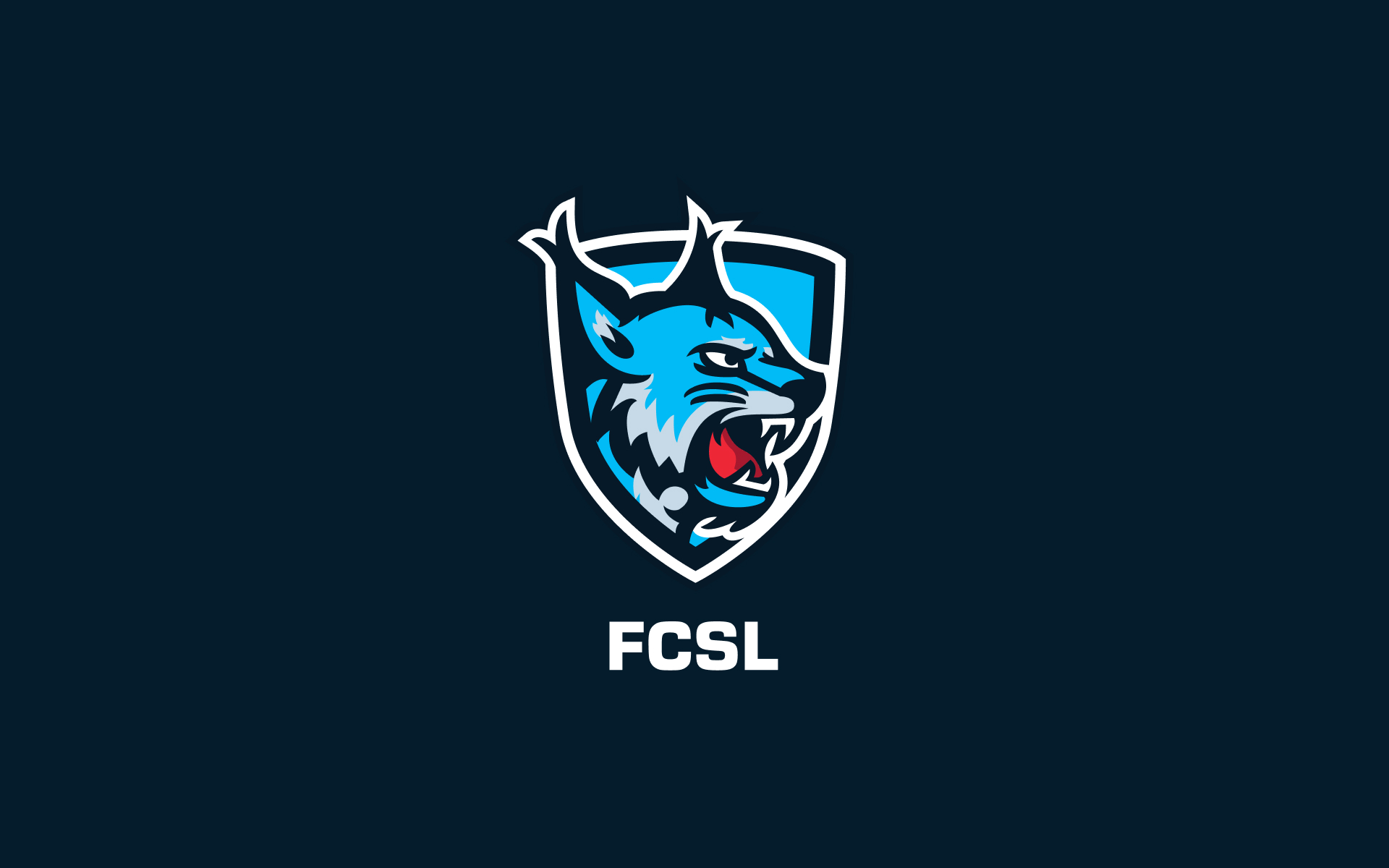The finished lynx crest and FCSL wordmark